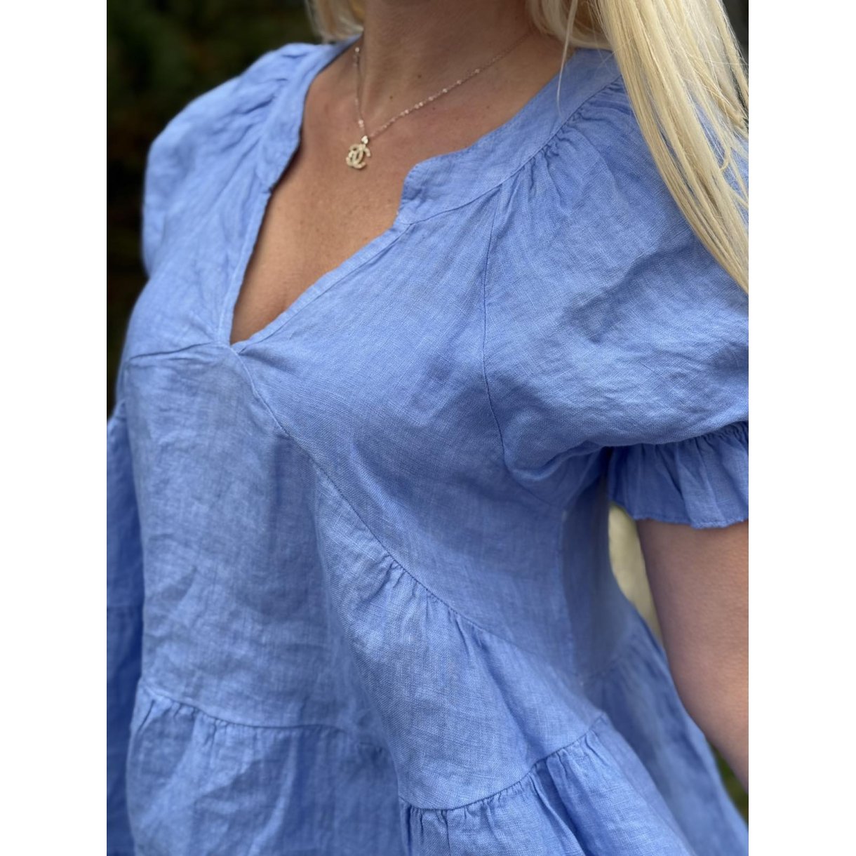 Italiensk kjole Hør