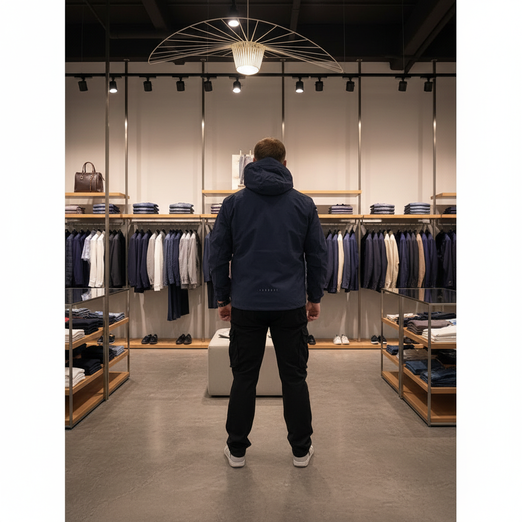 Herre Regn jakke - Vandtæt