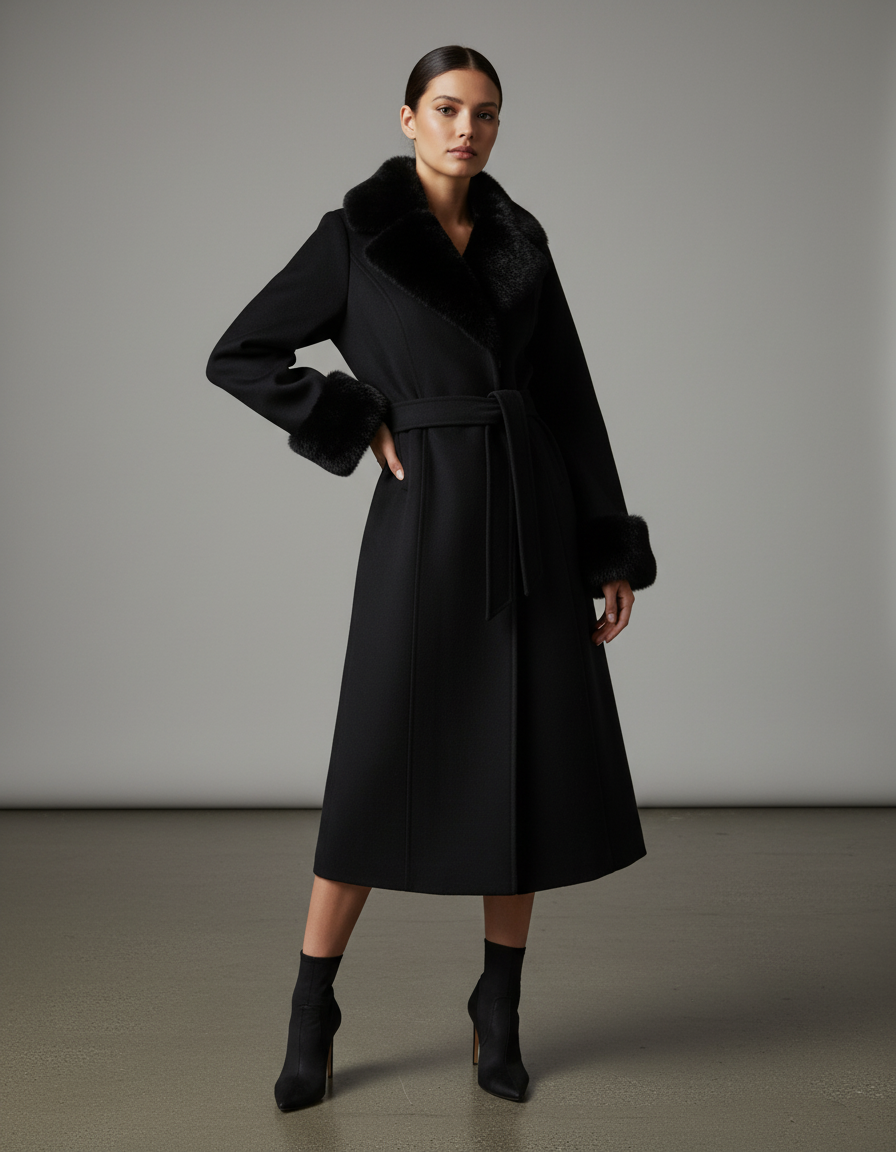 Elegant Classic Dame Jakke Frakke