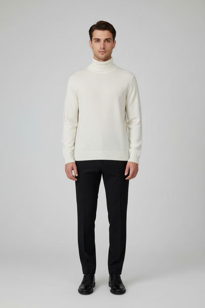 Rullekrave-sweater
