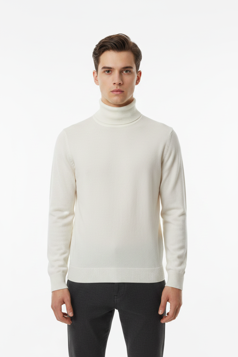 Rullekrave-sweater