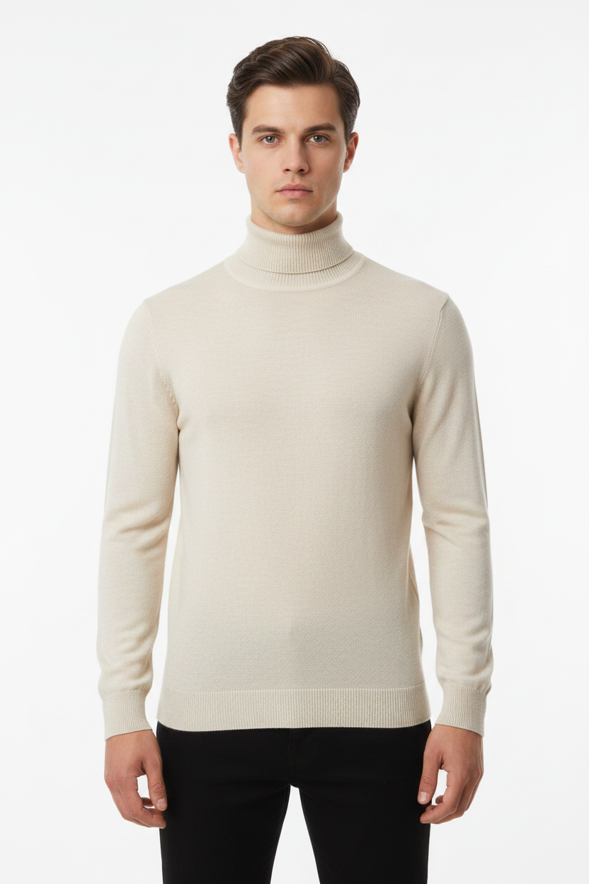 Rullekrave-sweater