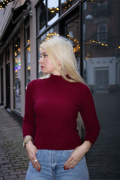 Kvinde Rullekrave