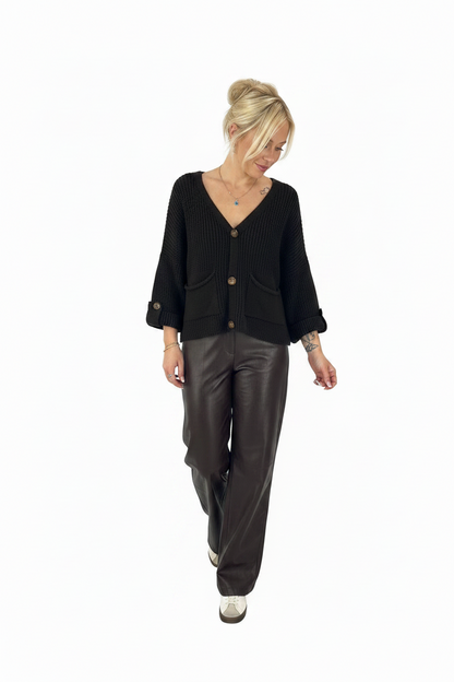 Cardigan med knapper