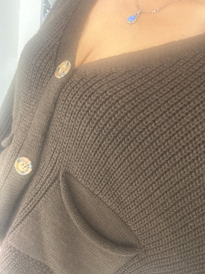 Cardigan med knapper