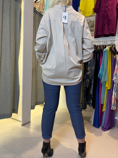 Bluse italiensk 100% bomuld