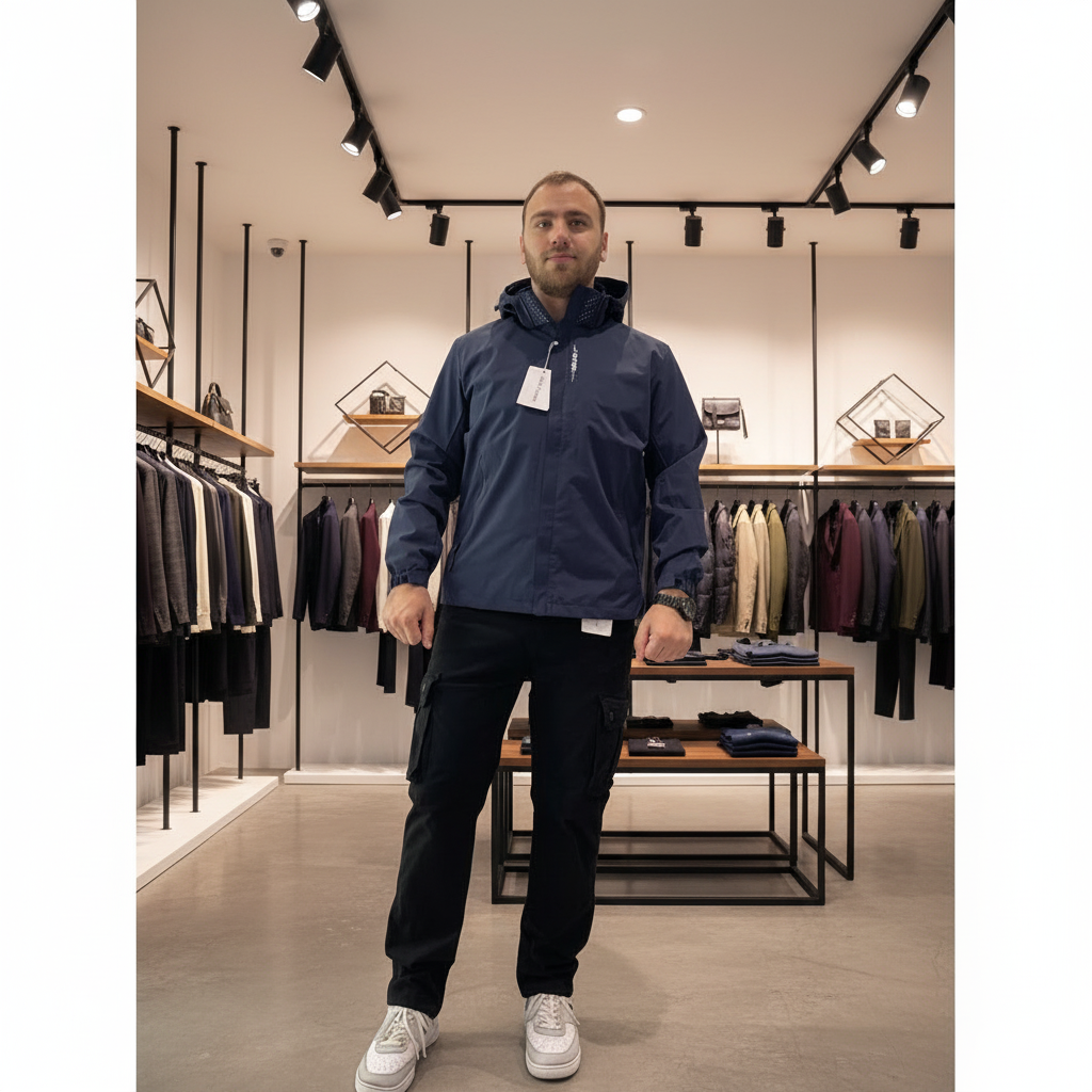 Herre Regn jakke - Vandtæt