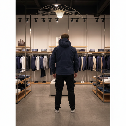 Herre Regn jakke - Vandtæt