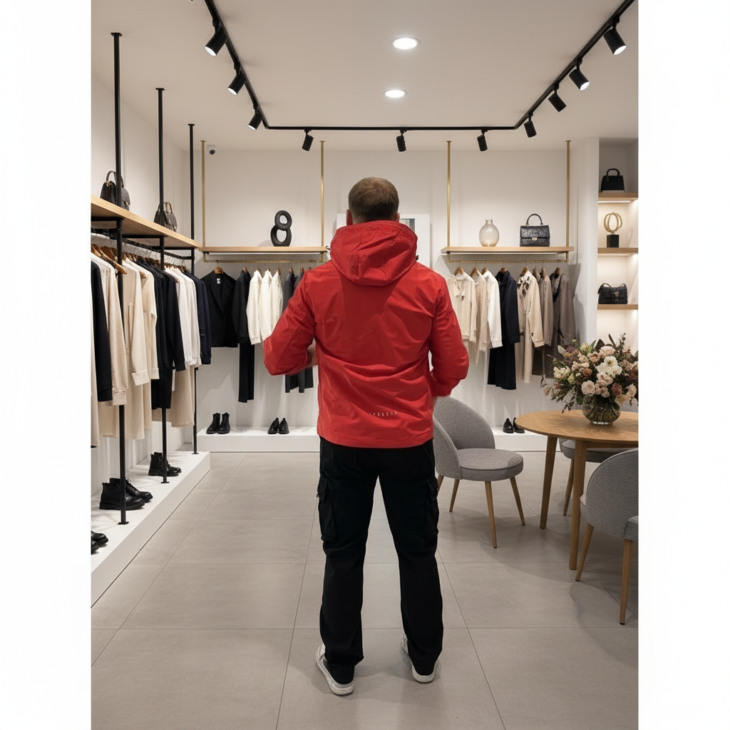 Herre Regn jakke - Vandtæt