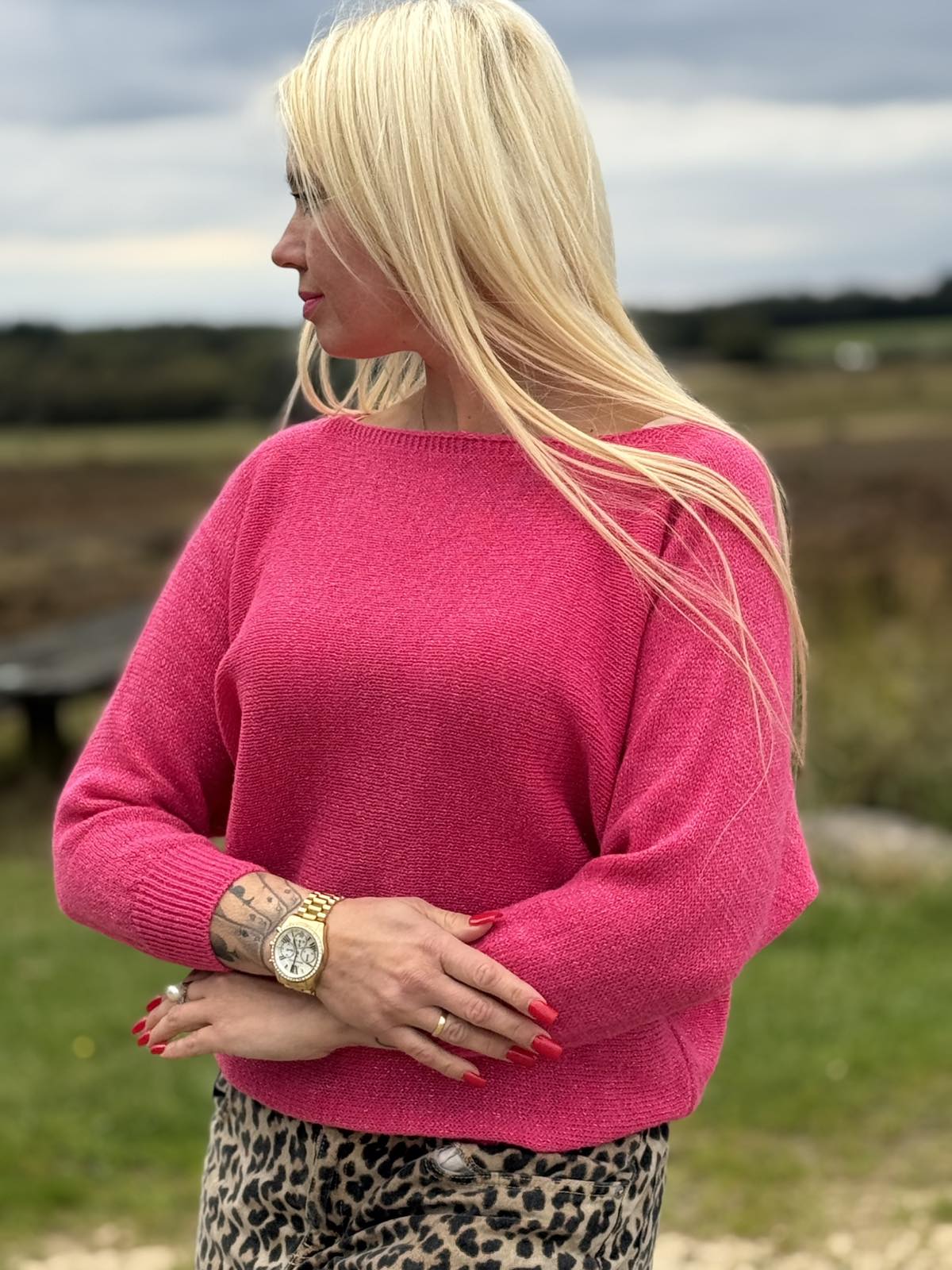Italiensk kvinde sweater