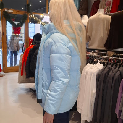 Mellemlang Vinter jakke til Kvinder med Hætte