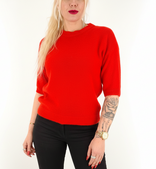 Sweater med mohair og ulv til kvinder