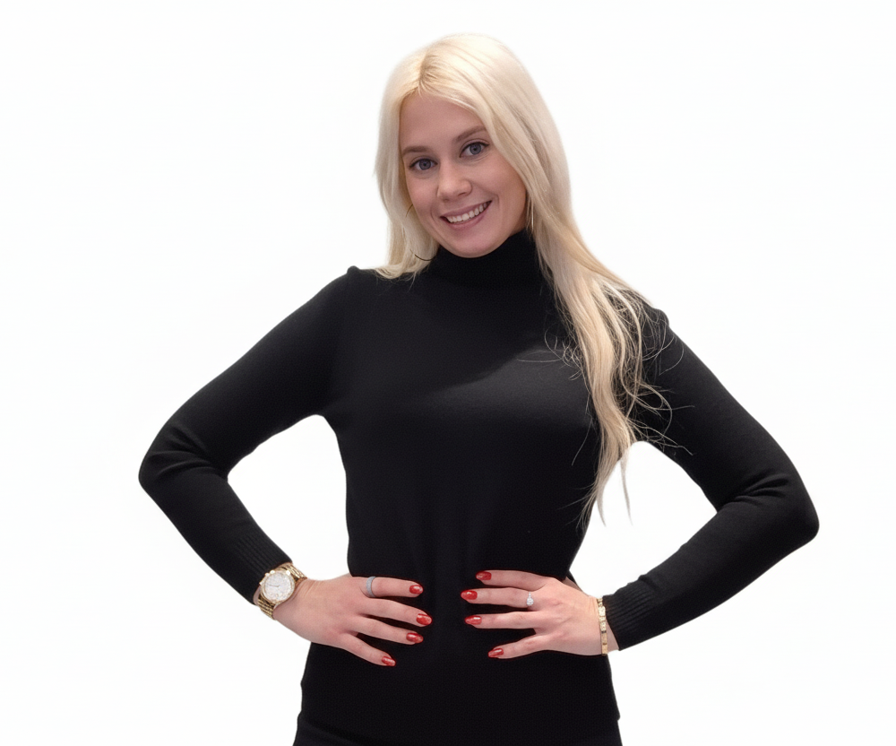 Rullekrave sweater