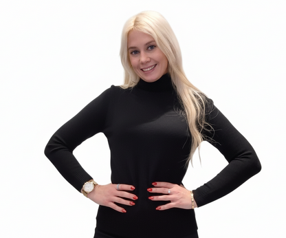 Rullekrave sweater