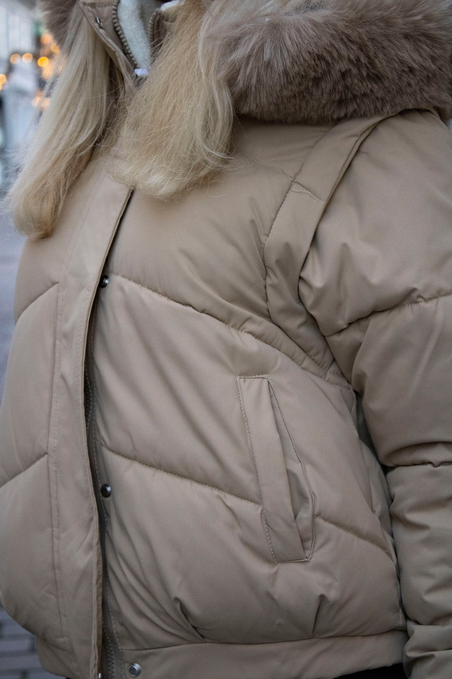 Kvinde vinter jakke