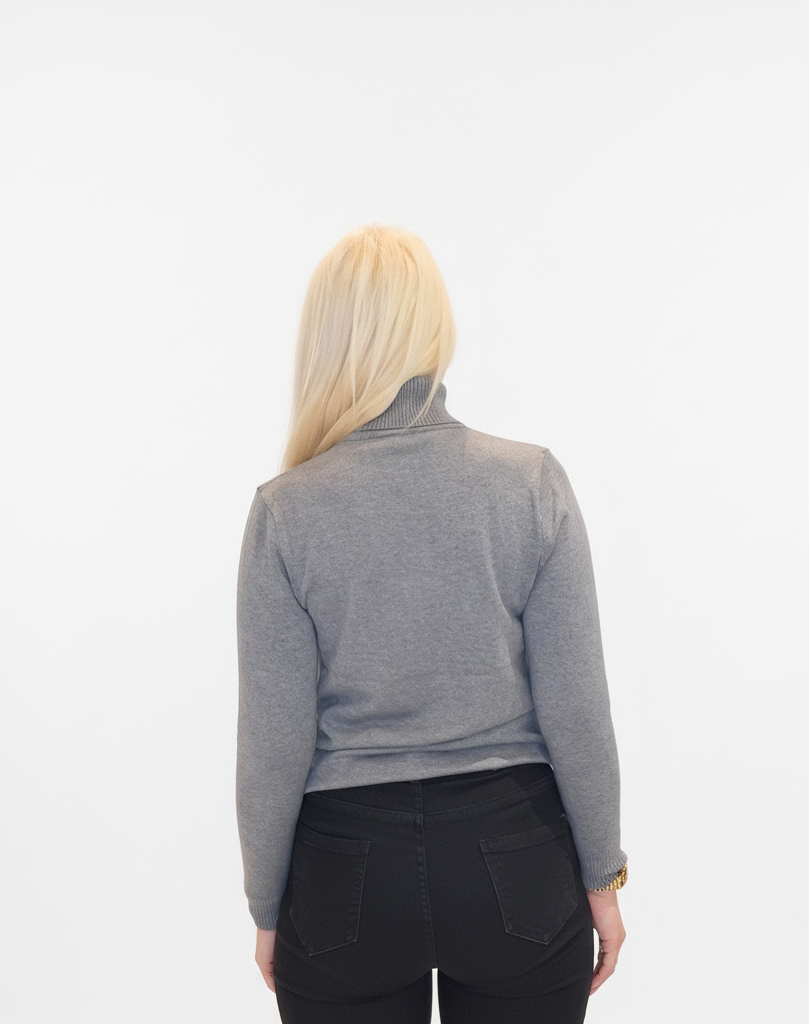 Rullekrave sweater