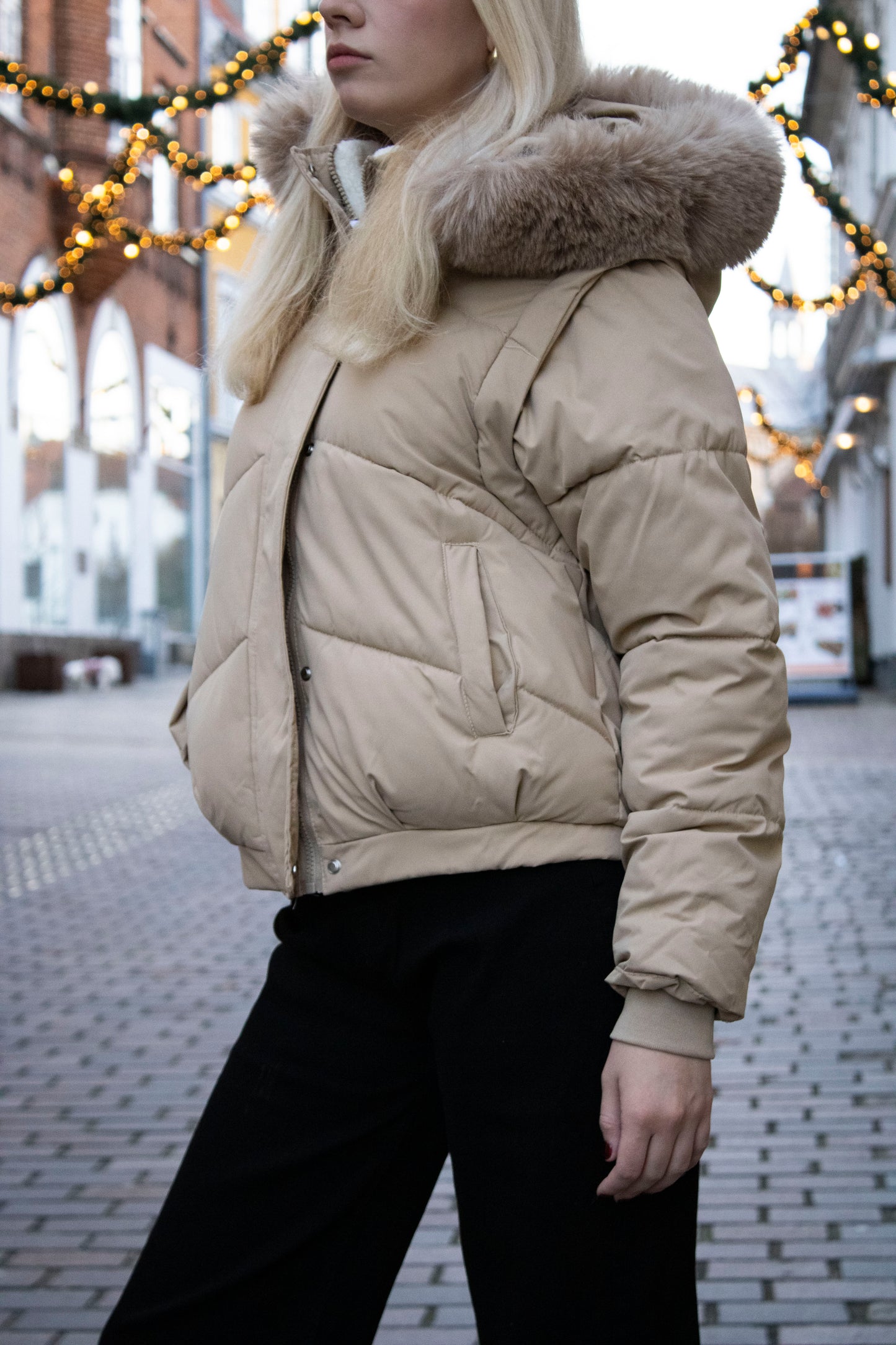 Kvinde vinter jakke