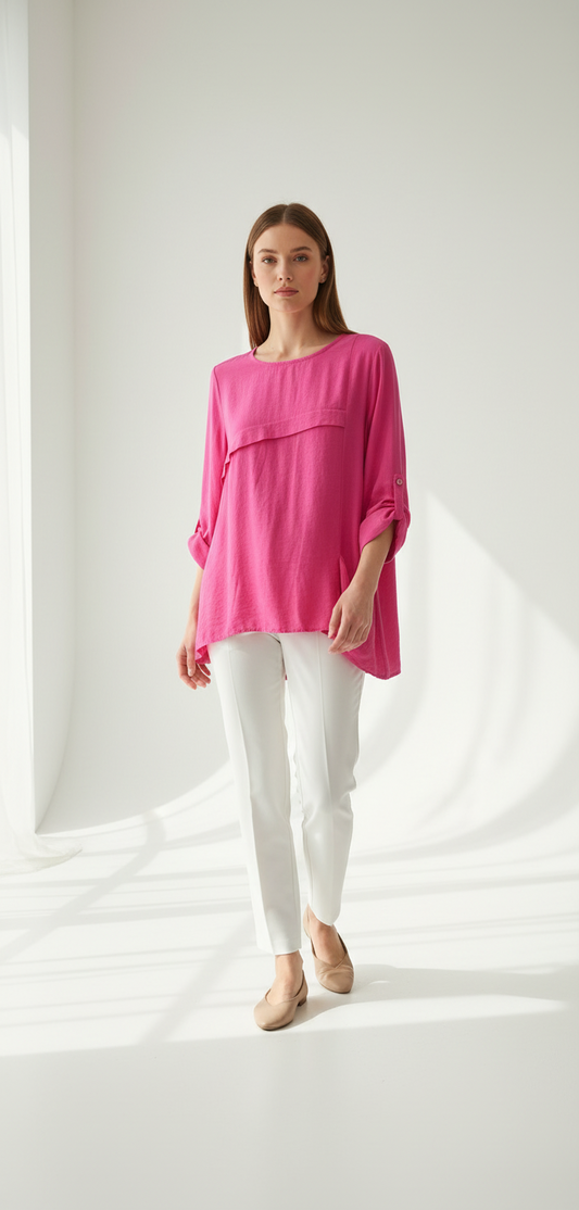 Italiensk bluse til kvinder