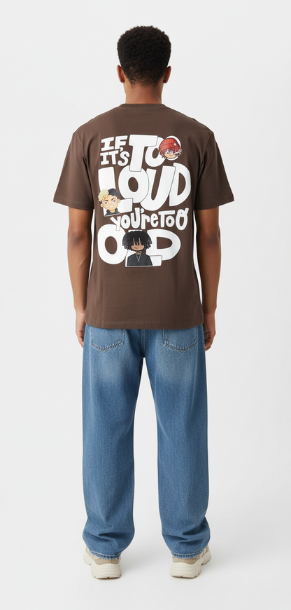 T-shirt til mand 100% bomuld