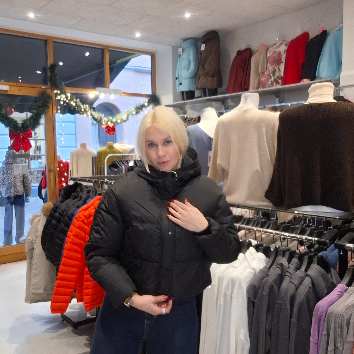 Jakke til kvinder kort