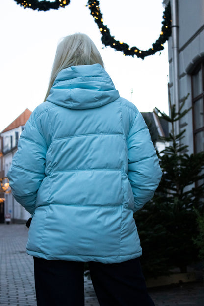 Vinter jakke til Kvinder med hætte
