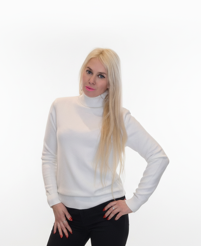 Rullekrave sweater