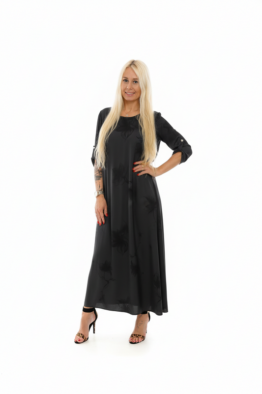 Italiensk Silke Kjole