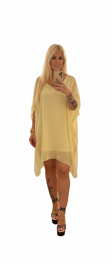 Kjole italiensk viskose