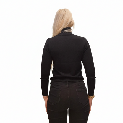 Rullekrave sweater