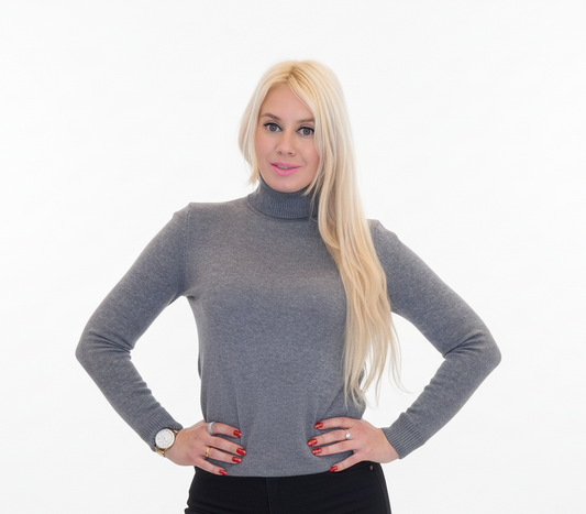 Rullekrave sweater