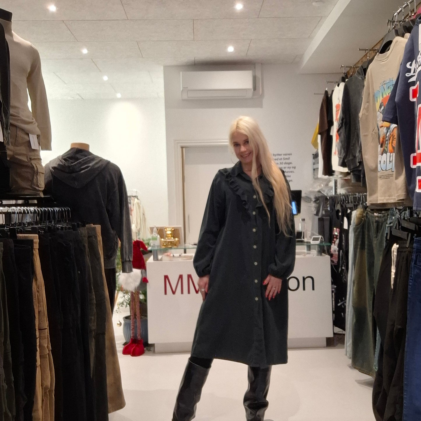 Italiensk fløjl  kjole