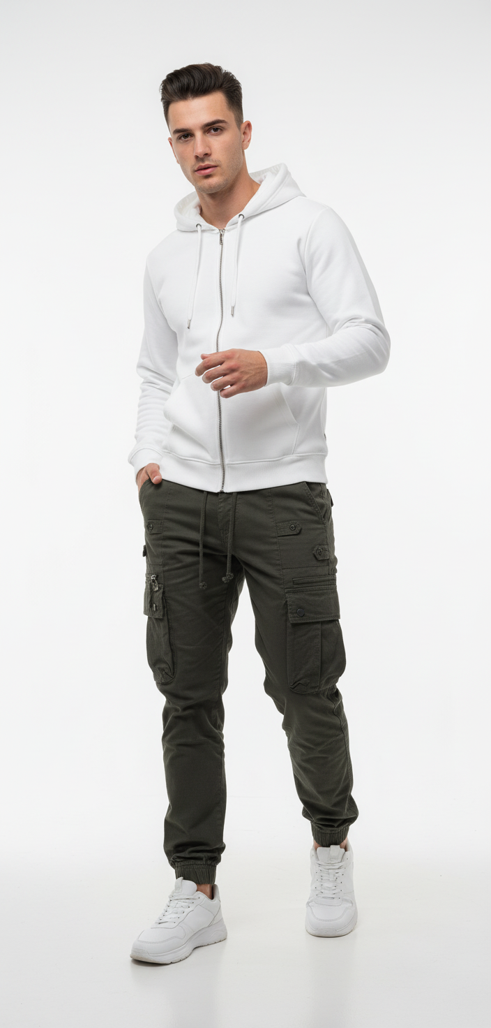 Bukser med manchetter