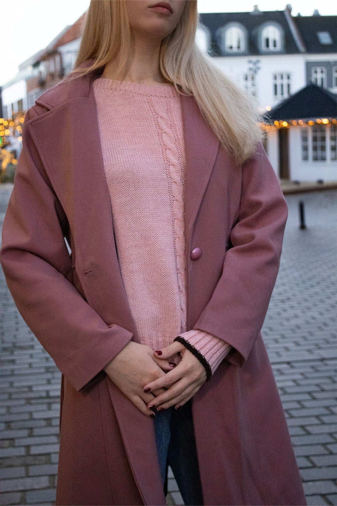 Klassisk dame frakke