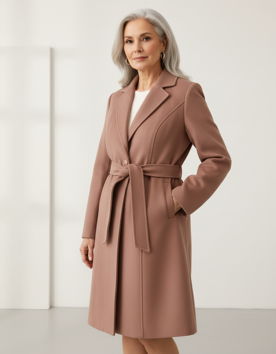 Klassisk dame frakke