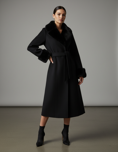 Elegant Classic Dame Jakke Frakke