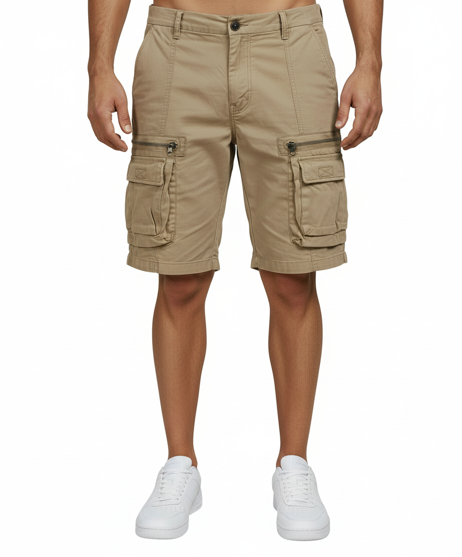 Cargo bukser kort til  mand