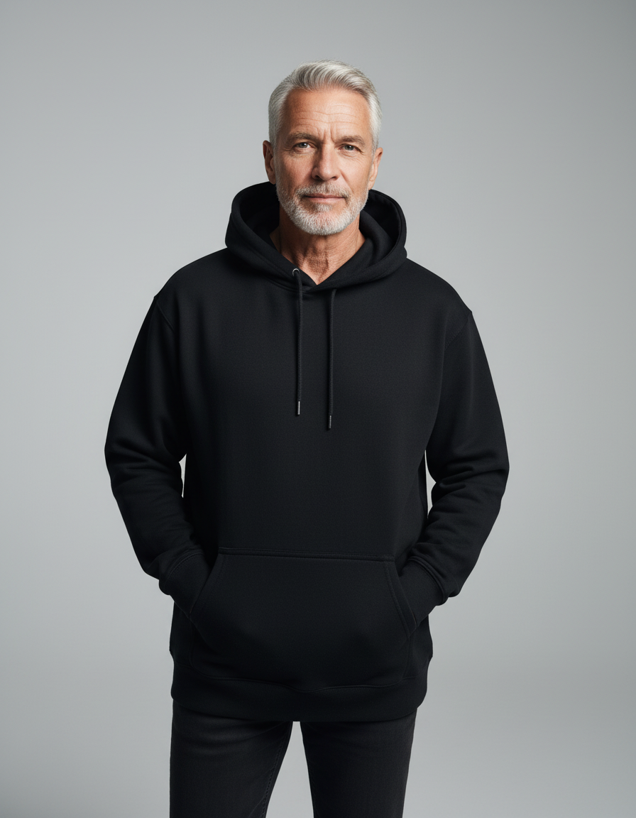 Hætte trøje til mænd