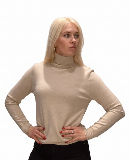 Rullekrave sweater