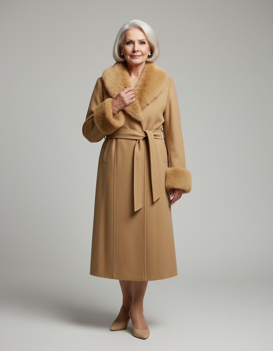 Elegant Classic Dame Jakke Frakke