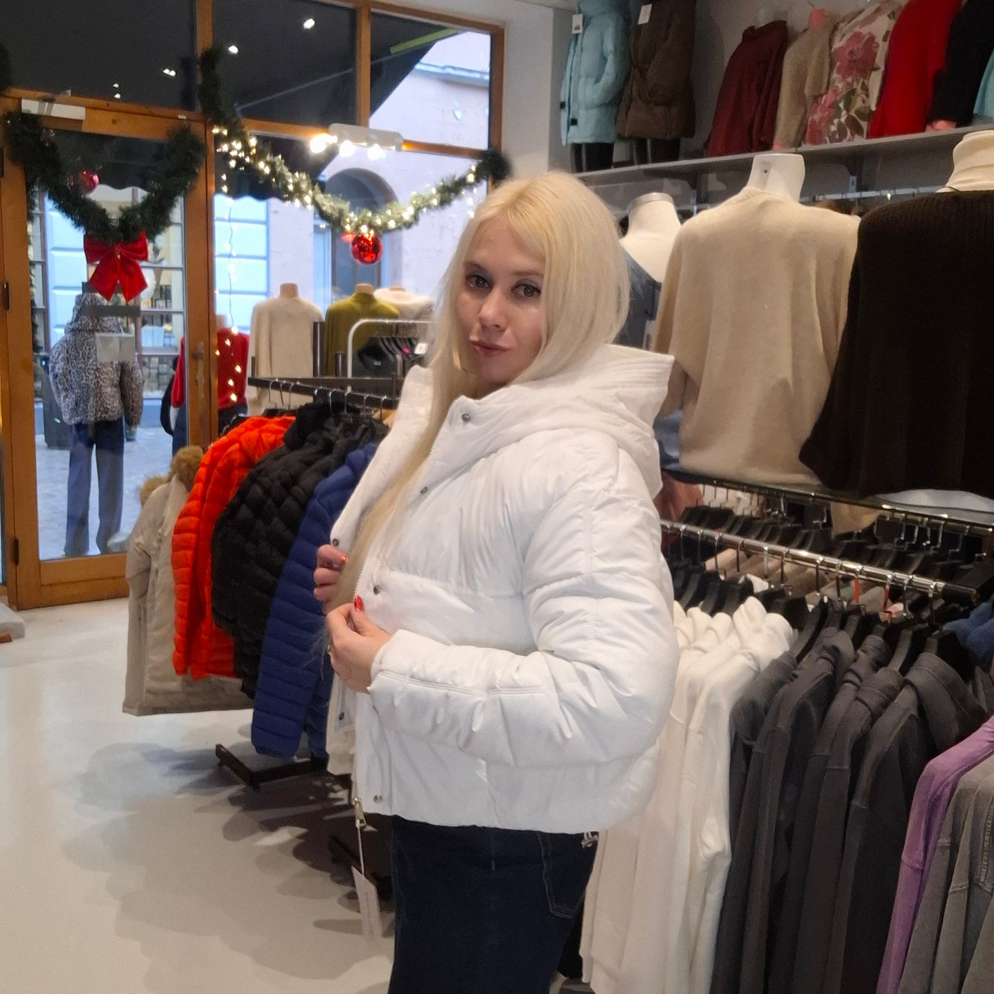 Jakke til kvinder kort