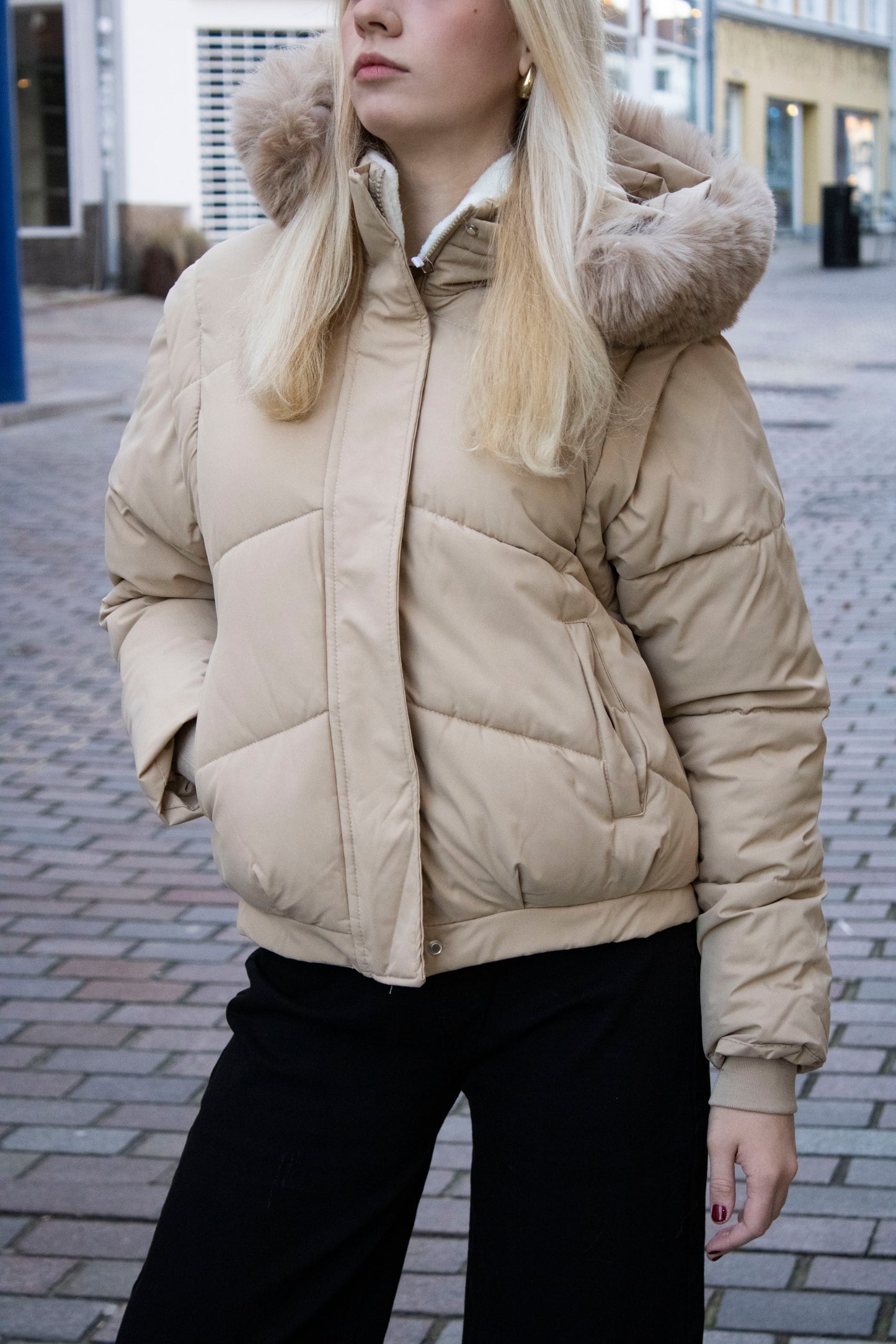 Kvinde vinter jakke
