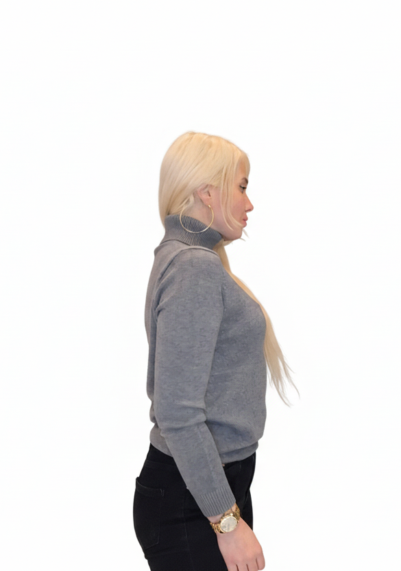 Rullekrave sweater