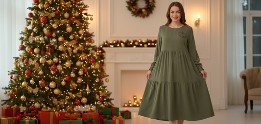 Italiensk fløjls kjole