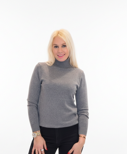 Rullekrave sweater