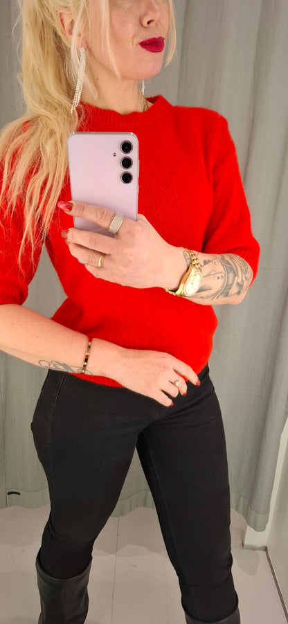 Sweater  med mohair  og ulv til kvinder