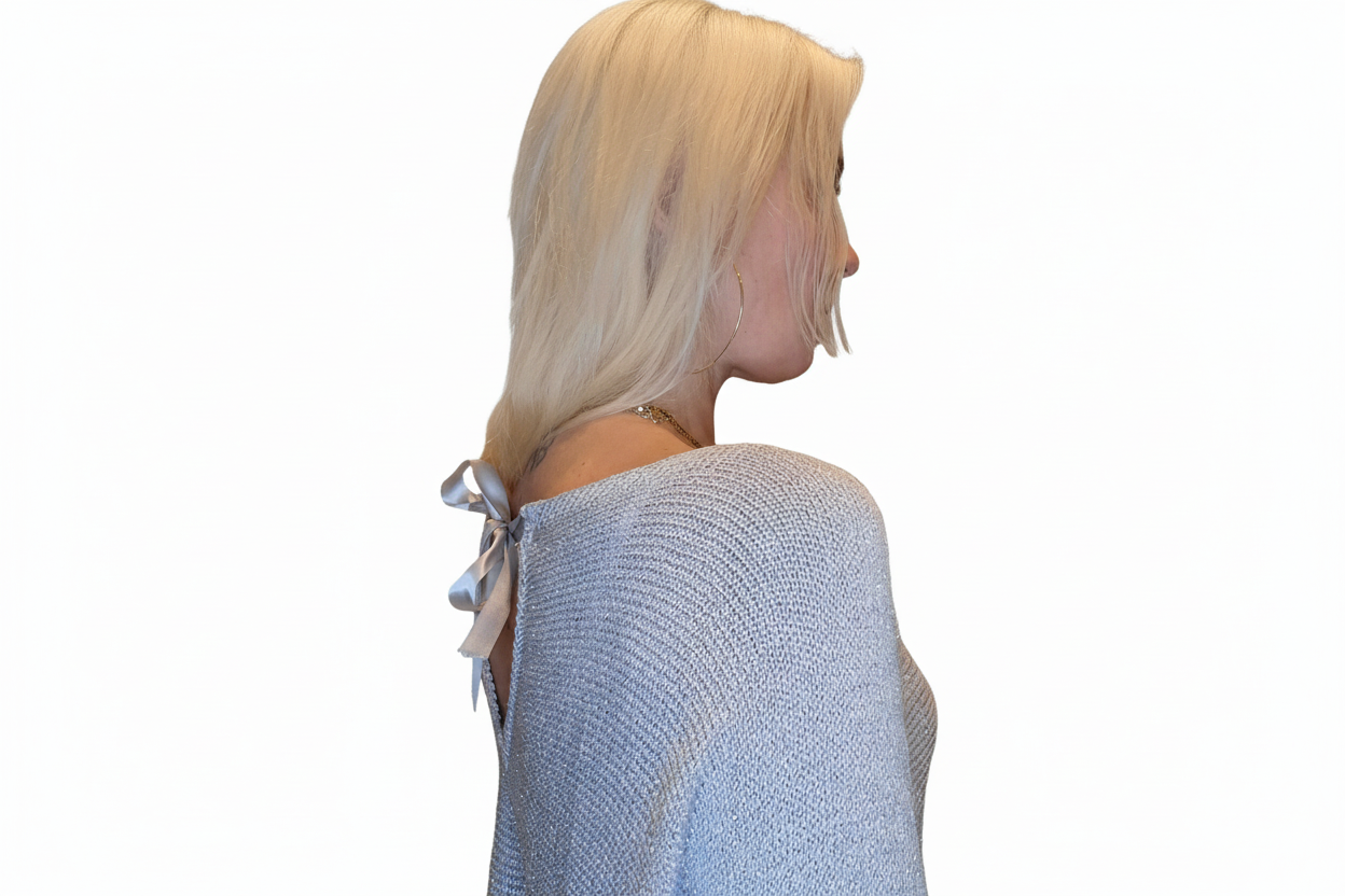 Italiensk glimmer bluse